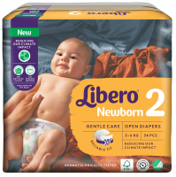 Підгузники Libero Newborn 3-6кг 34шт