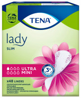Прокладки урологічні жіночі Tena Lady Slim Ultra Mini 48шт