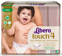 Підгузник дитячий  Libero Touch 4 7-11кг 44шт