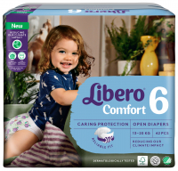 Підгузник дитячий Libero Comfort 6 13-20кг 42шт