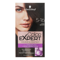 Крем-фарба стійка для волосся Schwarzkopf Color Expert з гіалуроновою кислотою №5-16 Холодний Каштановий