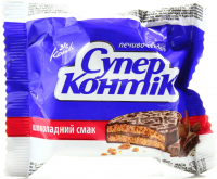 Печиво Конті Супер-Контик Шоколадний 50г