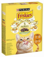 Корм Purina Friskies для котів з куркою та овочами 300г
