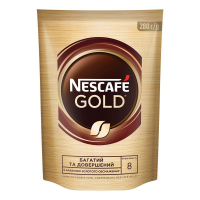 Кава Nescafe Gold натуральна розчинна 280г 