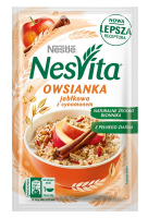 Каша Nestle Nesvita вівсяна з молоком та яблуком 46г