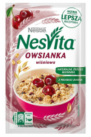 Каша Nestle Nesvita вівсяна з молоком та вишнею 45г