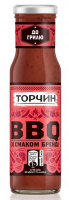 Соус Торчин BBQ зі смаком бренді 230мл с/б