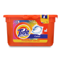 Засіб Tide д/прання капсули Color 12х24,8г х6
