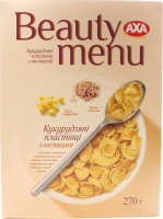 Пластівці Axa Beauty menu кукурудзяні 270г 