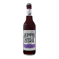 Сидр Apps Apple Яблучний Чорна Смородина/Лаванда солодкий газований 5.5% 0,5л c/б