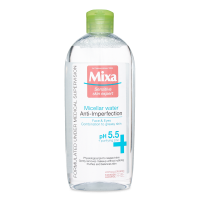 Міцелярна вода для комбінованої та жирної шкіри обличчя Mixa Anti-Imperfection з цинком, 400 мл