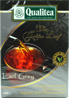 Чай Qualitea Earl Grey листовий 100г х20