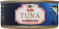 Тунець Alba Food салатний у власному соку ж/б 185г