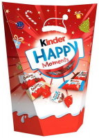 Шоколад Kinder Happy Moments молочний з мол.начинкою 184г