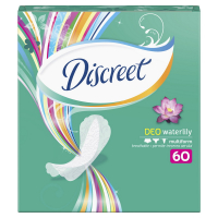 Щоденні гігієнічні прокладки Discreet Deo Waterlily, 60 шт.