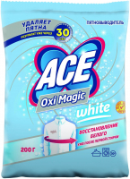 Плямовивідник для білих тканин Ace Oxi Magic White, 200 г