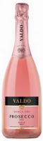 Вино ігристе Valdo Prosecco сухе рожеве 0,75л 