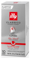 Кава Illy Classico Classic Roast Lungo 10капсул 57г