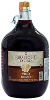 Вино червоне сухе Grappolo D`Oro Rosso 5л 10,5%