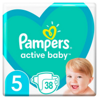 Підгузники Pampers Active Baby 5 11-16кг 38шт.