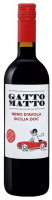 Вино Gatto Matto Nero d`Avola Sicilia DOC червоне сухе 0,75л