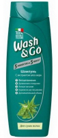 Шампунь Wash&Go Aloe Vera Extract для сухого волосся 200мл