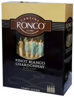 Вино Cantine Ronco Pinot Bianco Chardonnay 3л B&B