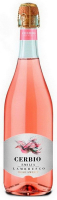 Вино ігристе Lambrusco Emilia рожеве солодке 0.75л 