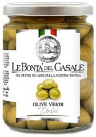 Оливки Le Bonta`del Casale зелені сицилійські 290г 