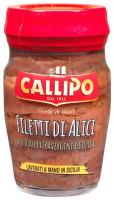 Анчоуси Callipo філе в оливковій олії с/б 75г