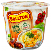 Пюре Rollton картопляне зі смаком курки 40г х24