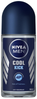 Дезодорант Nivea for men Cool Екстрем.свіжі.кулька 50мл