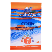 Сіль морська Salt Way натуральна 1000г