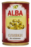 Оливки Alba б/к ж/б 300мл