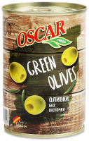 Оливки Oscar без кісточки з/б 280г