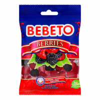Цукерки Bebeto ягоди 70г
