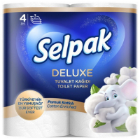 Папір туалетний Selpak Deluxe 4шт