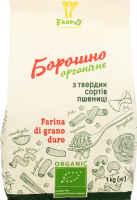 Борошно Екород органічне з твердих сортів пшениці 1кг 