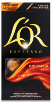 Кава L`Or Espresso Colombia мелена у капсулах 52г