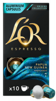 Кава L`Or Espresso Papua Guinea мелена у капсулах 52г