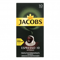 Кава Jacobs Espresso Intenso 10 мелена в капсулах 52г