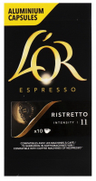 Кава LOR Espresso Ristretto смажена мелена в капсулах 52г