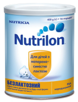 Суміш Nutricia дитяча Nutrilon низколактозный 400г