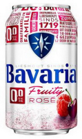 Пиво Bavaria Fruity Rose б/а з/б 0,33л