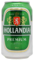 Пиво Hollandia Premium з/б 0,33л