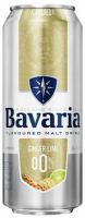 Пиво Bavaria Ginger Lime б/а ж/б 0,5л