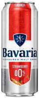 Пиво Bavaria Strawberry б/алк. ж/б 0,5л