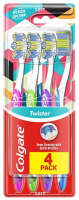 Зубна щітка Colgate Twister 4шт