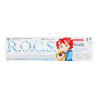 Зубна паста дитяча R.O.C.S. Kids 3-7 "Фруктовый Ріжок", 45 г