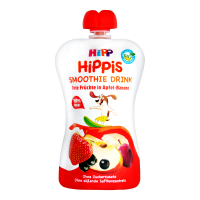 Фруктове смузі Hipps Червоні ягоди з яблуком та бананом 120г х6